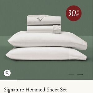 Signature Hemmed Sheet Set - TXL BOLL & BRANCH.